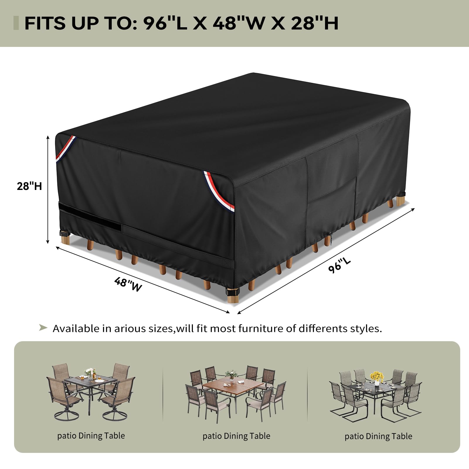 KylinLucky cover showing secure straps and clips