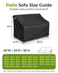 KylinLucky Loveseat Cover showcasing waterproof material