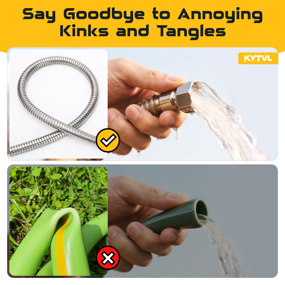 Kytvl 3FT Short Garden Hose with pet bathing use