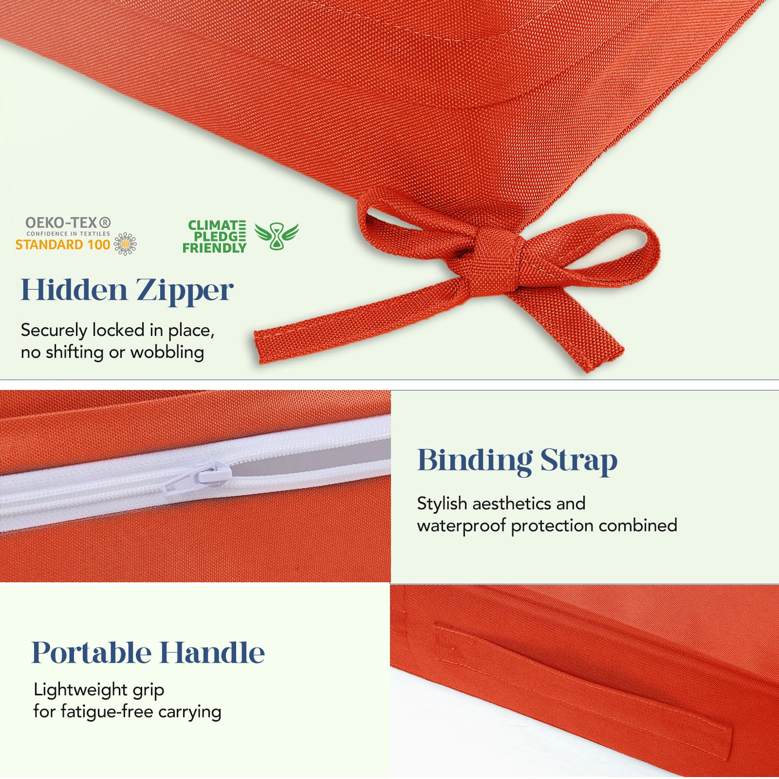 L'AGRATY cushion pack showing two pieces in packaging