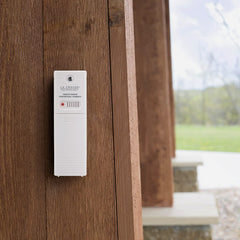 La Crosse Technology TX141TH-BV4 Wireless Sensor mounted on a wall