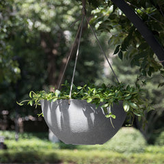 LA JOLIE MUSE Hanging Planter Basket showing drainage holes