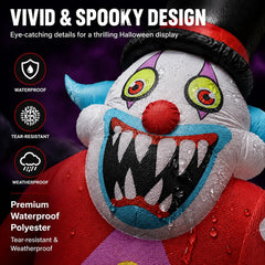 LAASOFANI Halloween inflatable clown ghost packaging