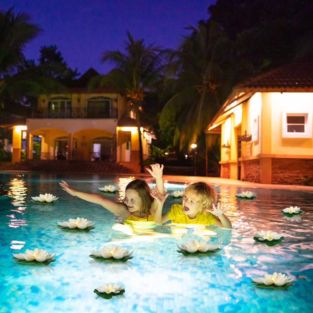LACGO Floating Lotus Light installation example
