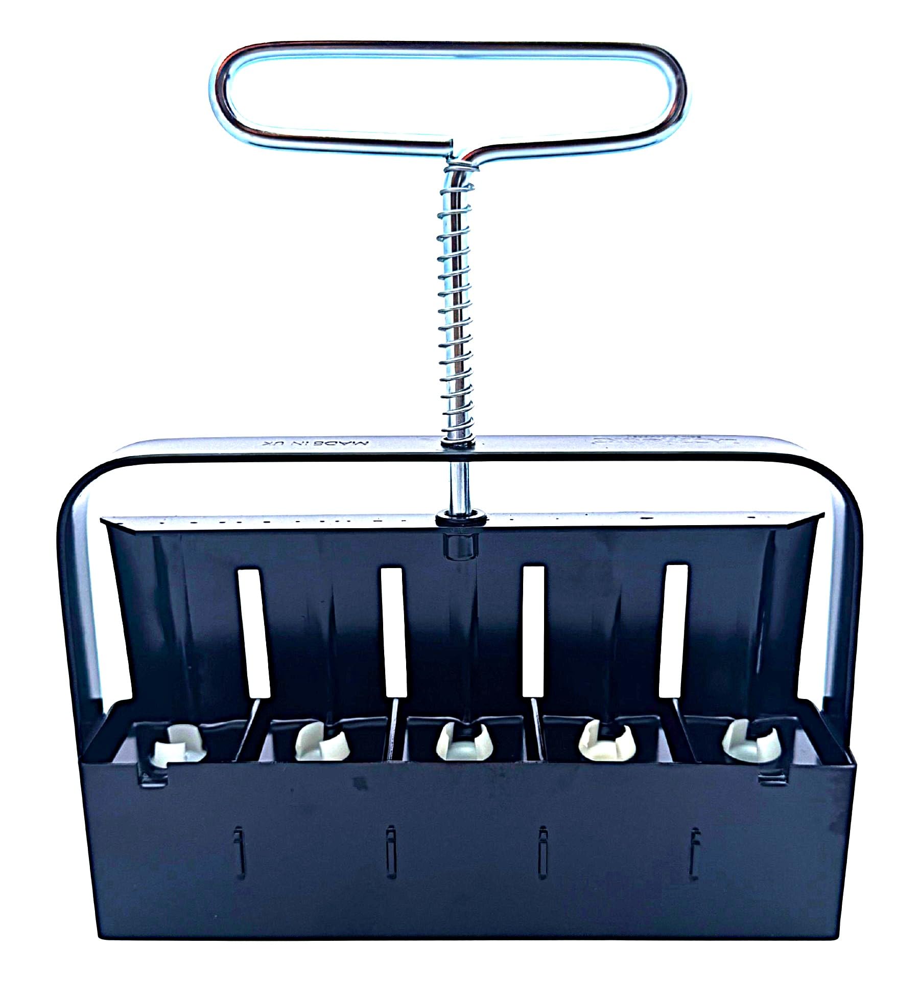 Ladbrooke Mini 5 Soil Blocker front view with black finish