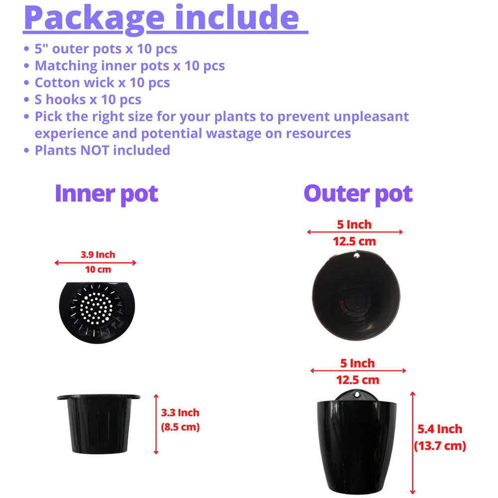 LáLáGreen hanging pot with plants inside