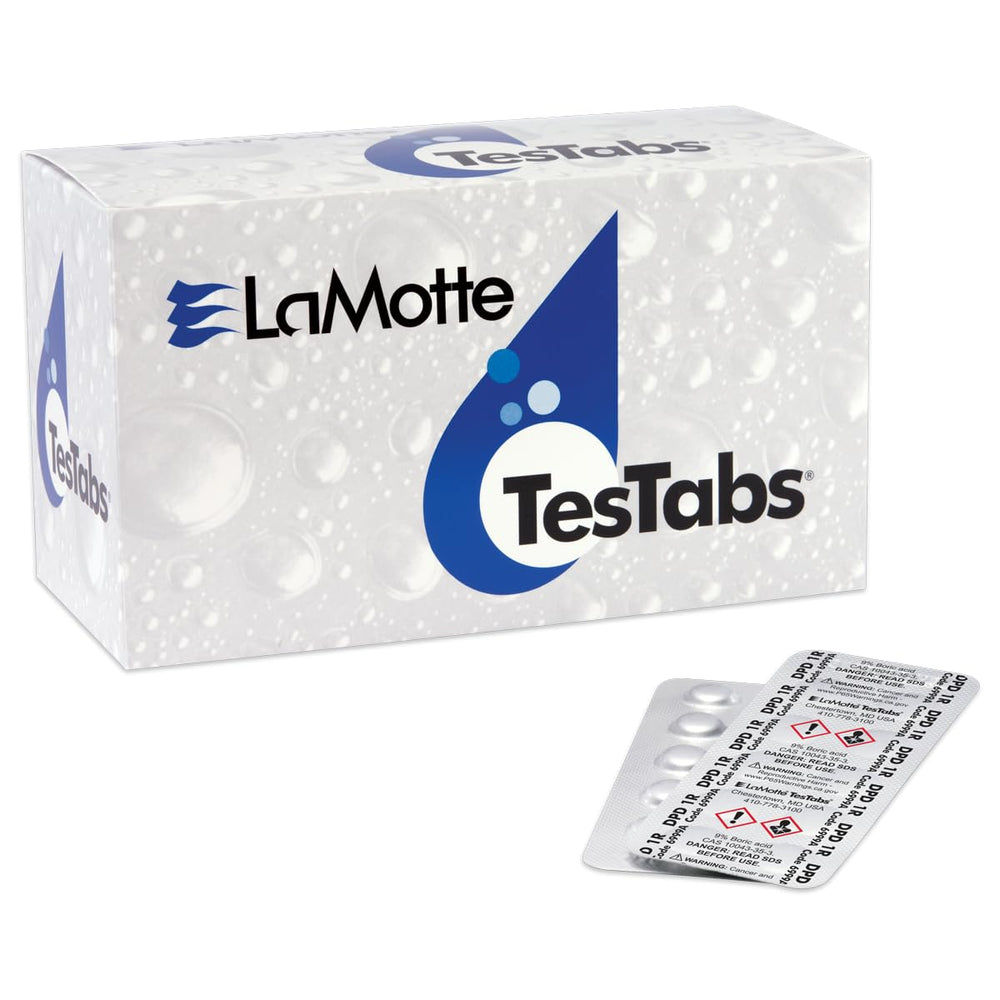 LaMotte DPD TesTabs Chlorine Tablets blister pack front view