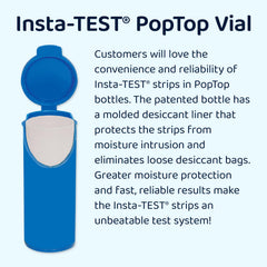 LaMotte Insta-Test PRO 600 Plus test strips packaging with instructions