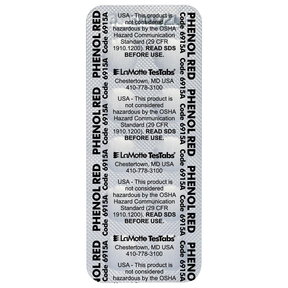 LaMotte pH Testing Tablets pack size of 100 count