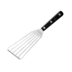 Lamson 4" x 9" Chef's Slotted Turner with durable black handle