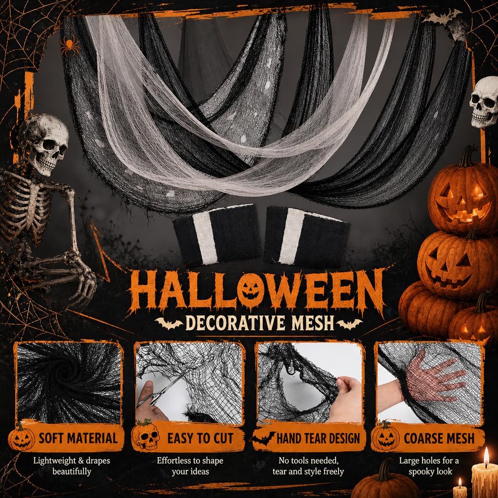 Land Guard Halloween Cloth showing versatile use in decoration