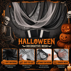 Land Guard Halloween Cloth showing versatile use in decoration