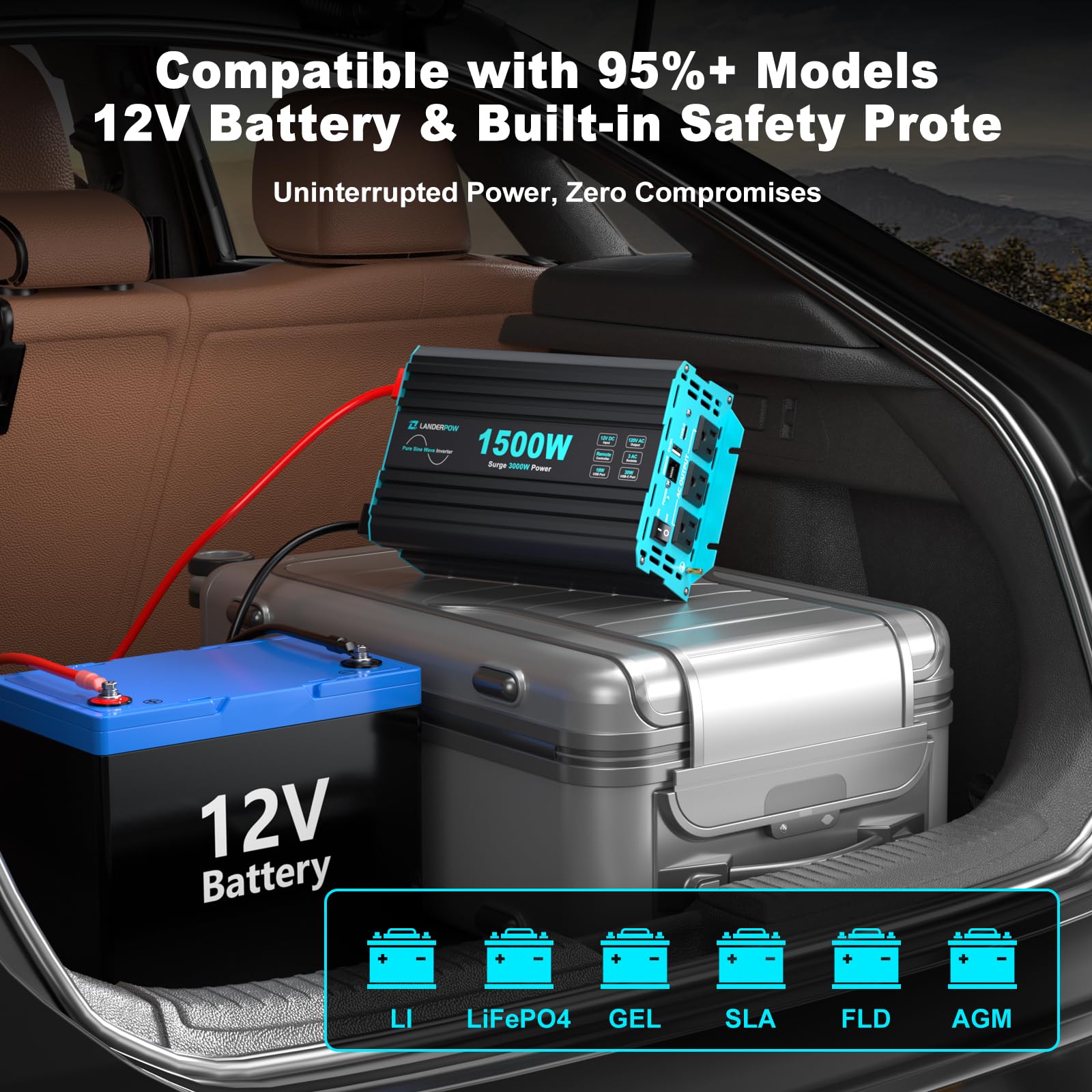 LANDERPOW inverter product manual and setup guide