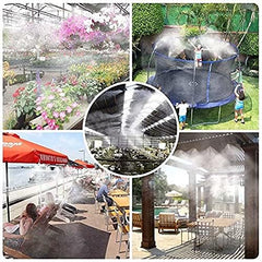 LANDGARDEN misting system in a garden setting