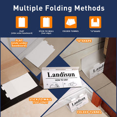 Landisun Mouse Rat Trap folded for easy storage