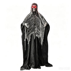 LANGXUN 6ft Skeleton Ghost Inflatable front view