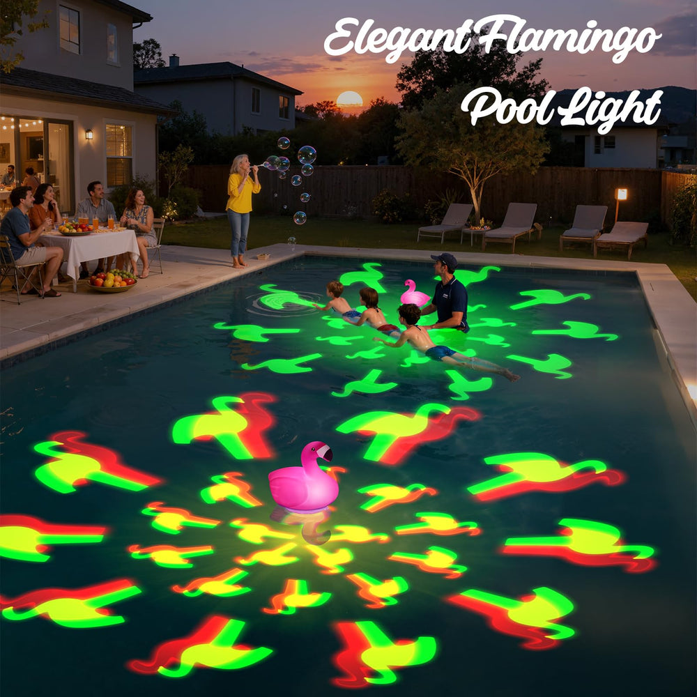 LanPool Flamingo Pool Light packaging box