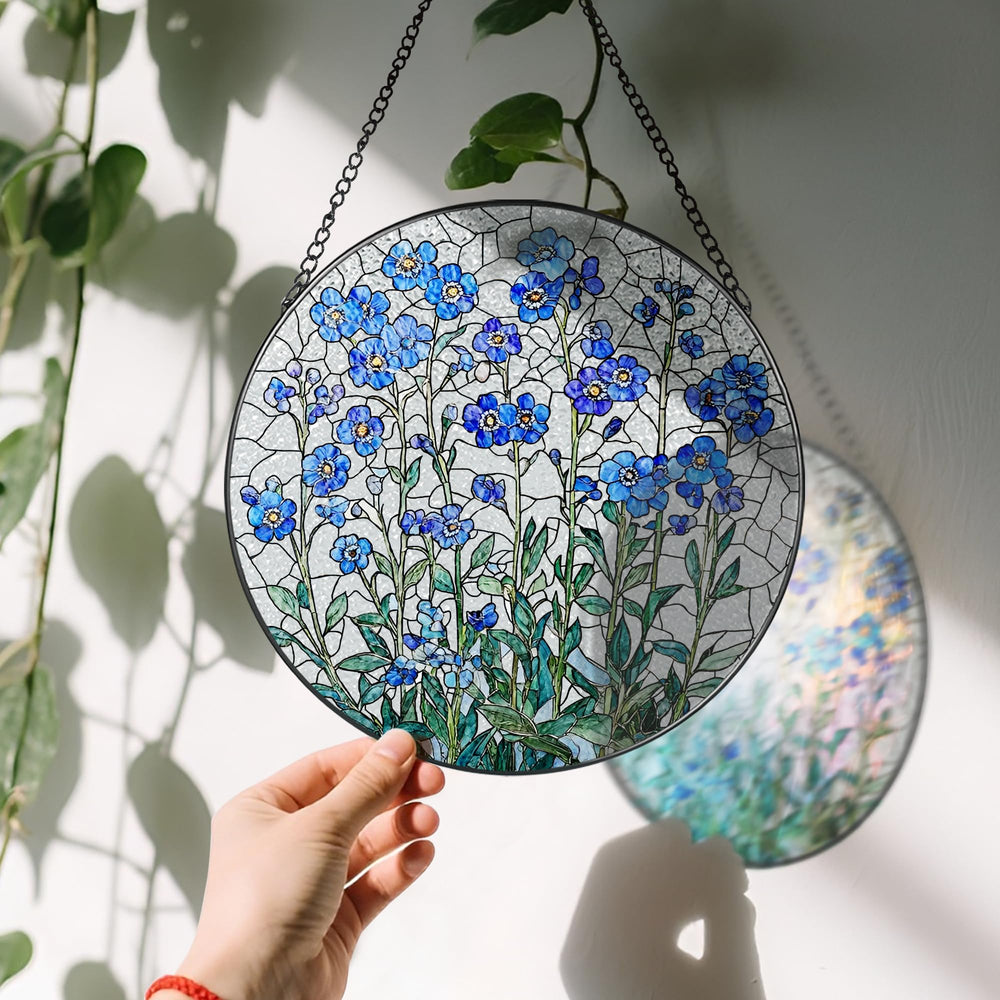 LAOWEIKI suncatcher hanging in window with sunlight