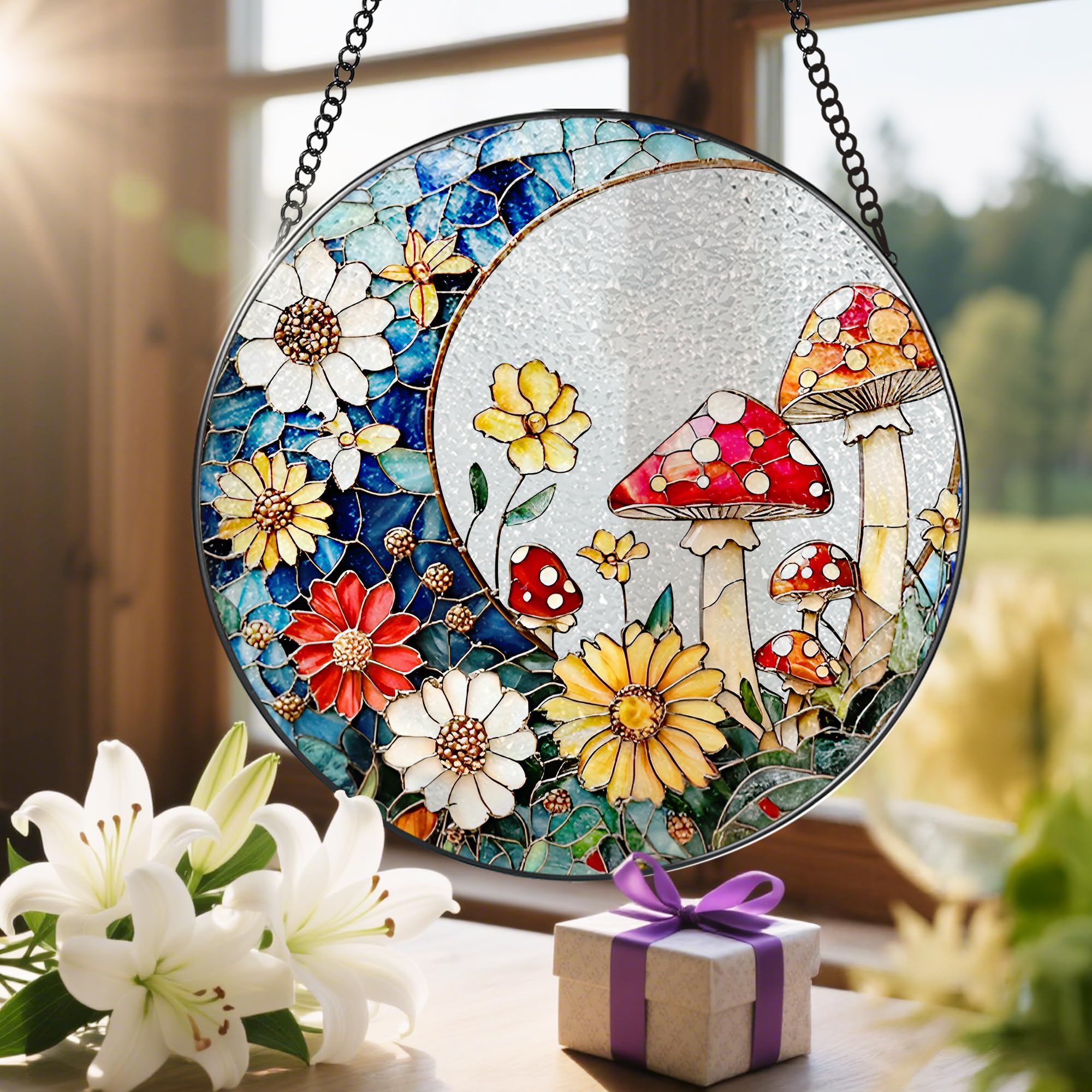 LAOWEIKI Suncatcher packaging with foam protection