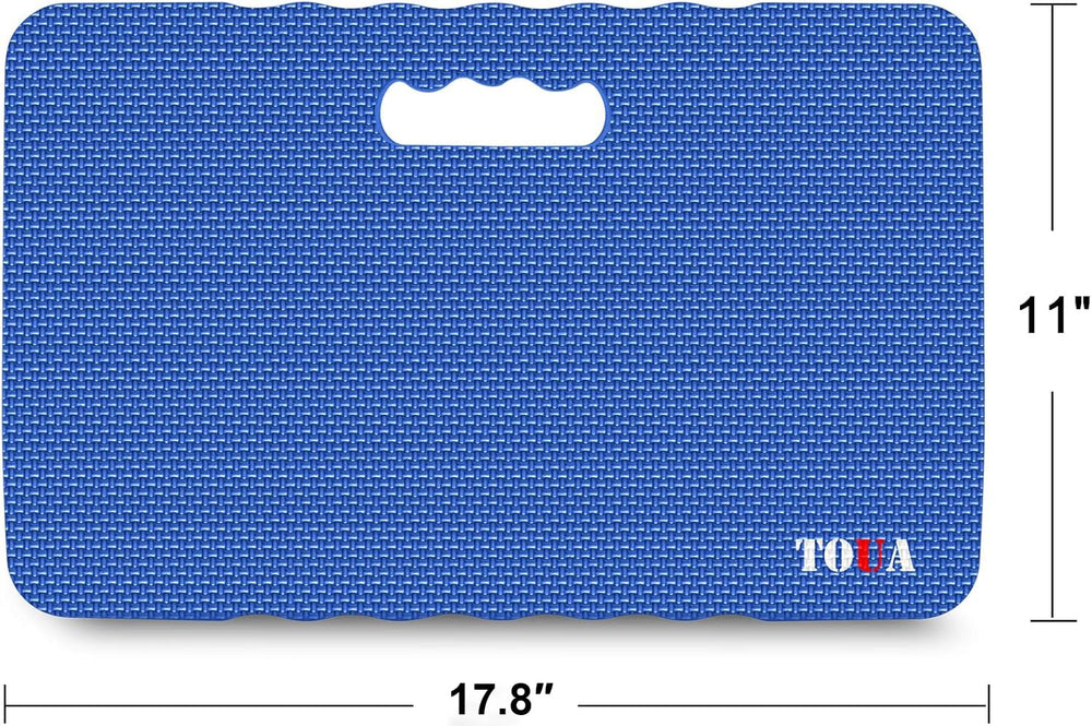 Large 17.8 x 11 inches TOUA kneeling pad side view