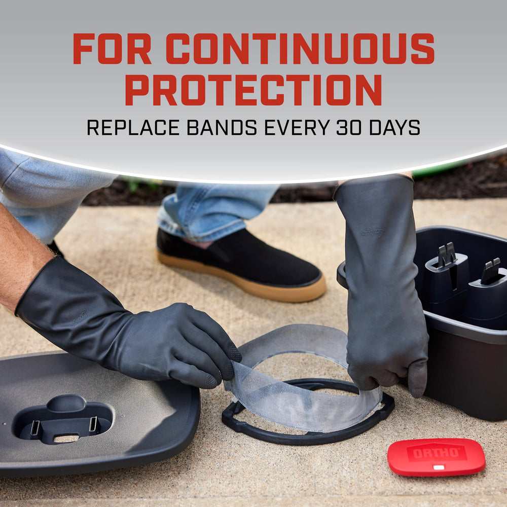 Large area coverage of Ortho Mosquito Kill & Prevent Station