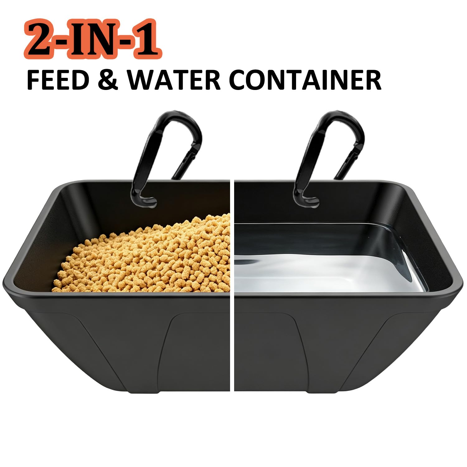 large capacity chicken feeder with fresh feed