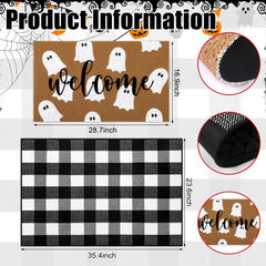 Large doormat measuring 23.6 x 35.4 inches