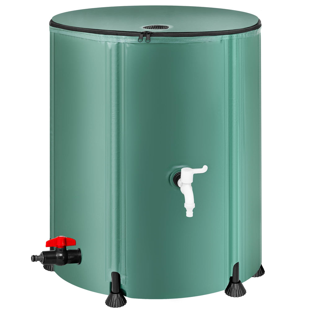 Laspeiraux 53 Gallon Collapsible Rain Barrel front view
