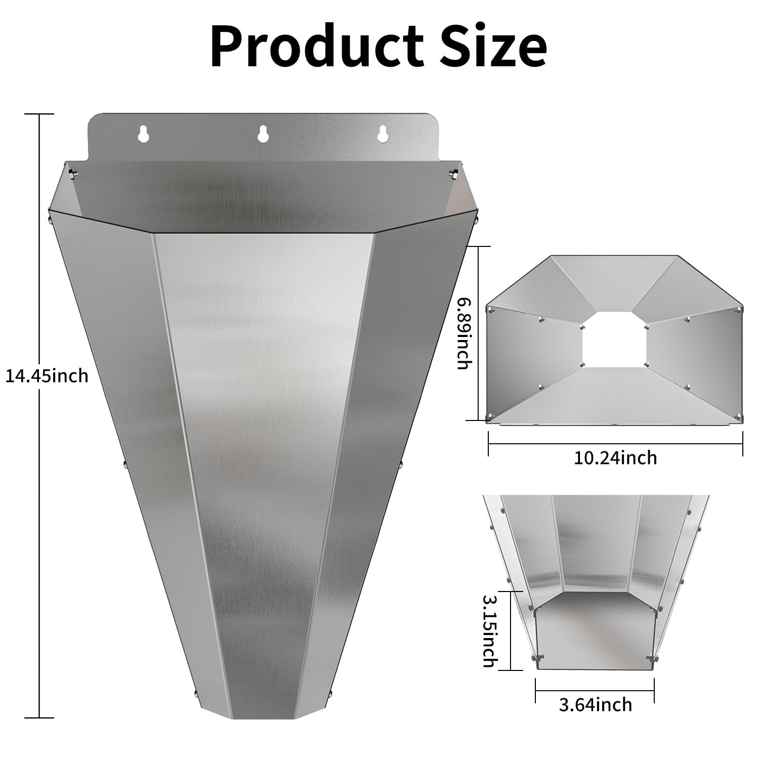 LavviTech Chicken Kill Cone mounted on a wall