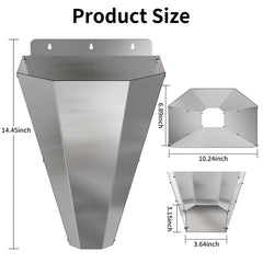 LavviTech Chicken Kill Cone mounted on a wall