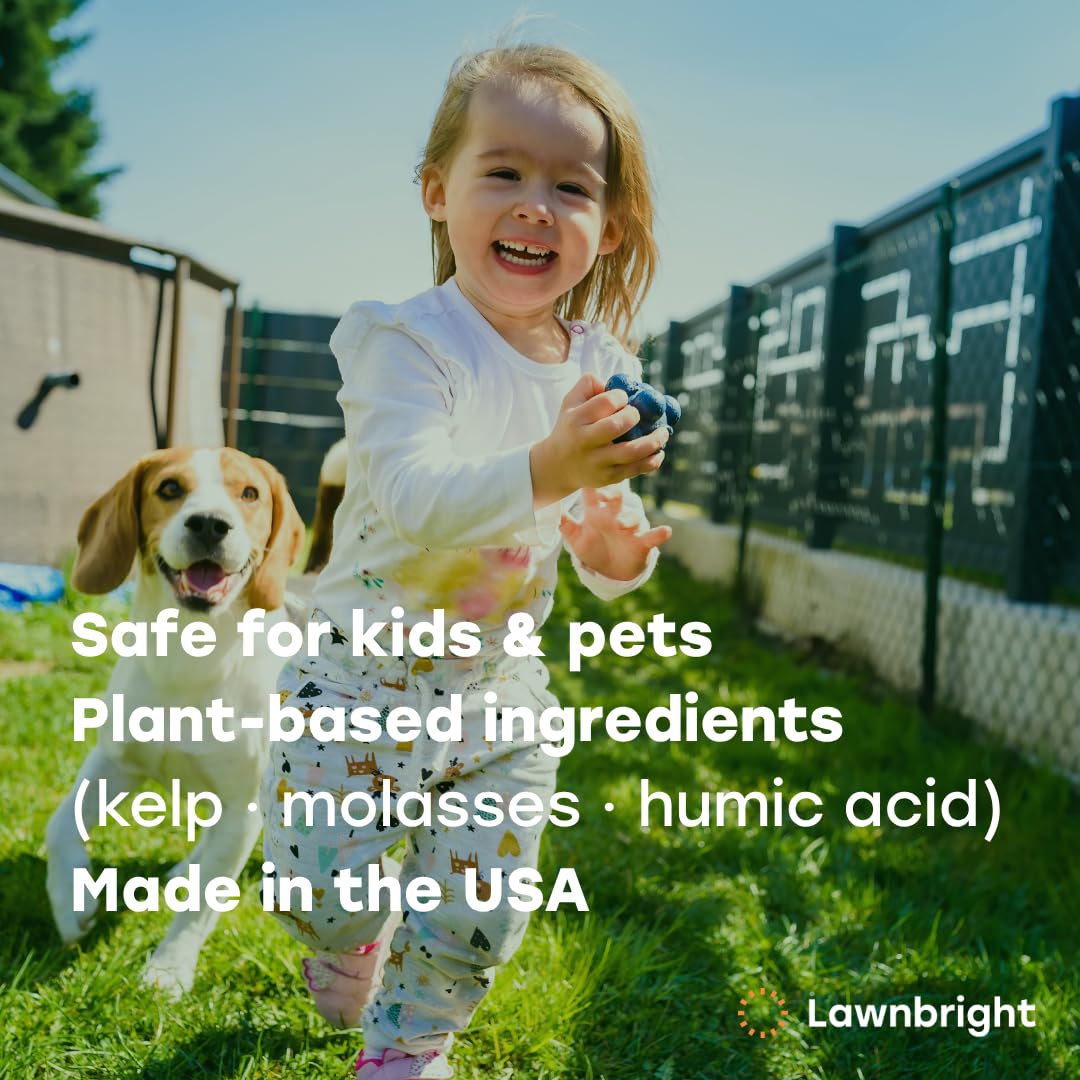 lawnbright Aeroflow Liquid Lawn Aerator close-up of ingredients