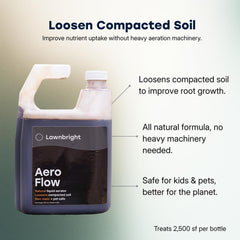 lawnbright Aeroflow Liquid Lawn Aerator hose attachment sprayer