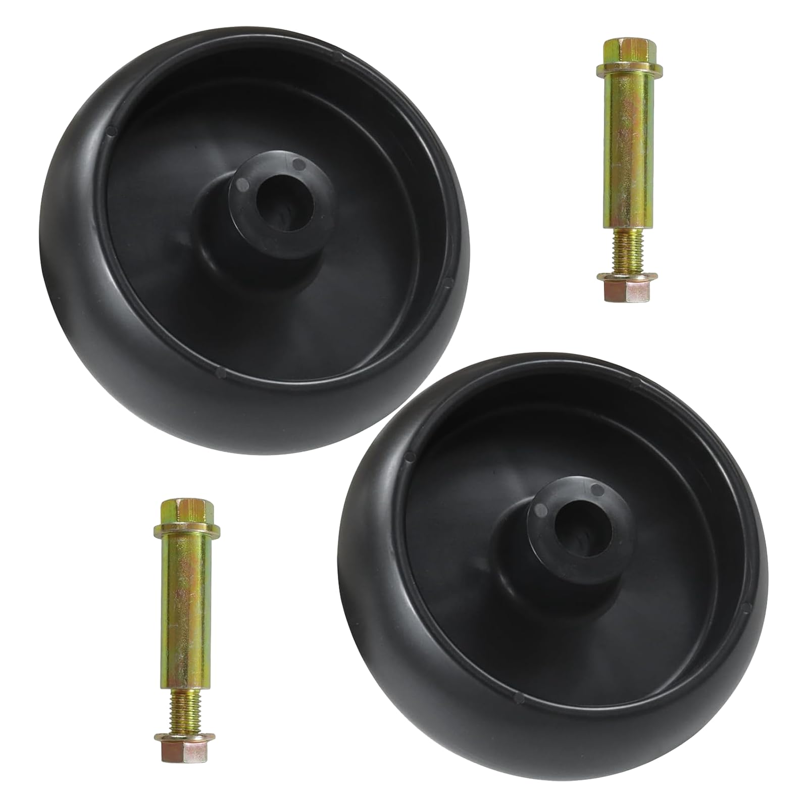 Lawneagle GX10168 Deck Wheels front view, 5 inch size