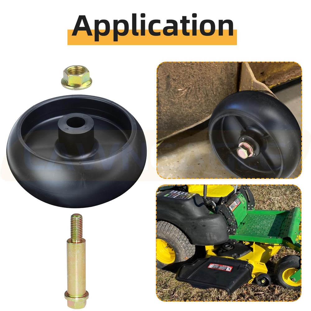 Lawneagle GX10168 Deck Wheels with bolts, packaging view
