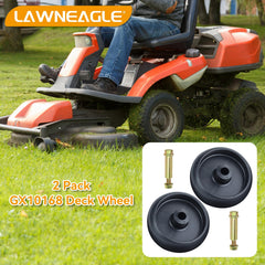Lawneagle GX10168 Deck Wheels with hardware kit components