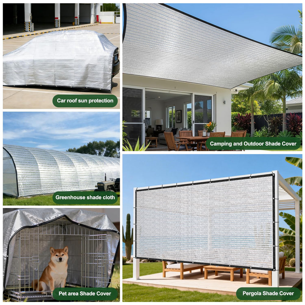 LAWNGO shade cloth in a greenhouse setting