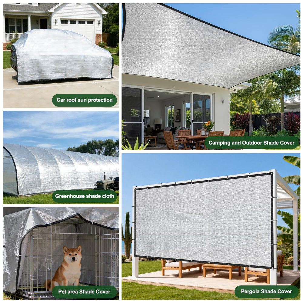 LAWNGO shade cloth packaging and features overview