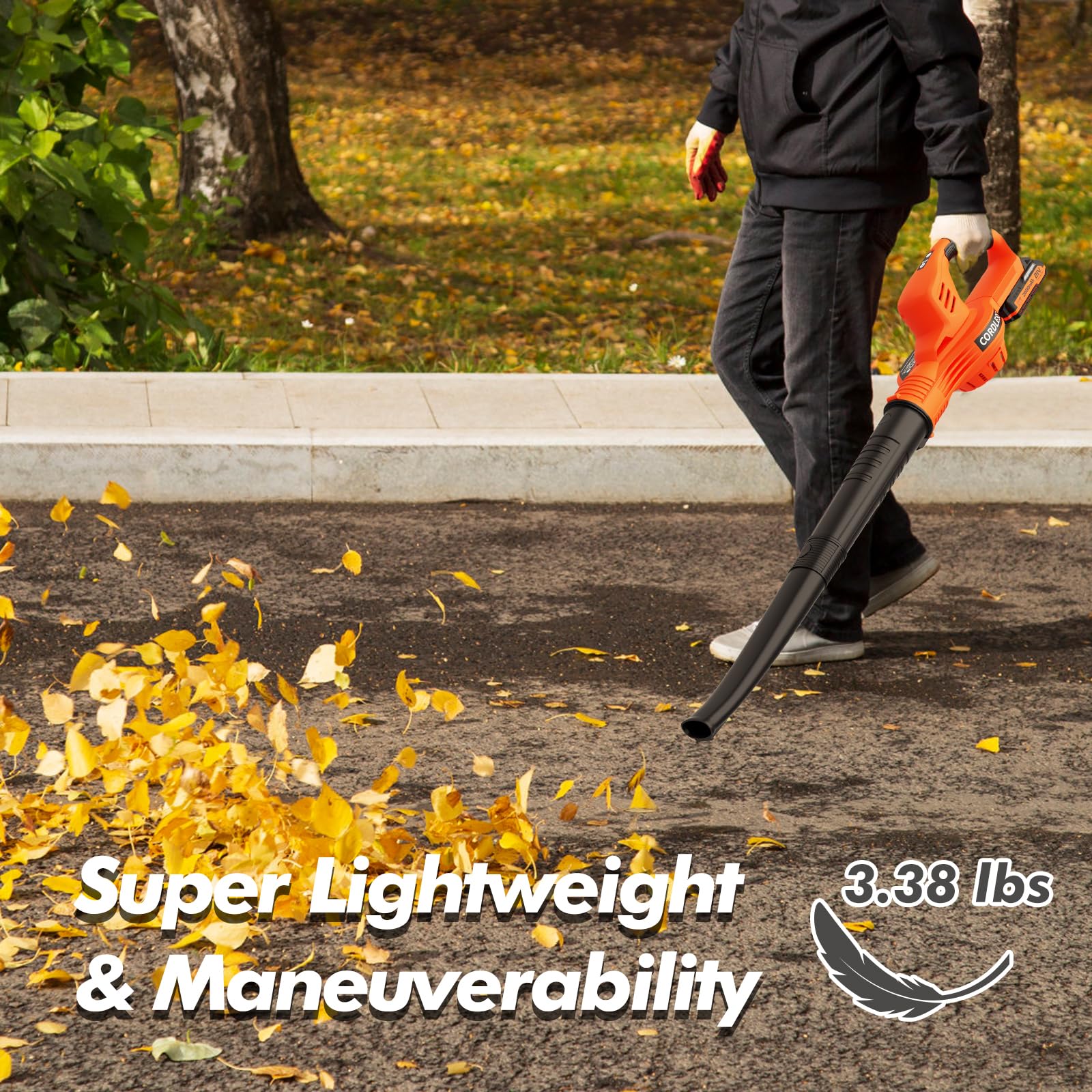 LAZYBOI Leaf Blower user manual and accessories