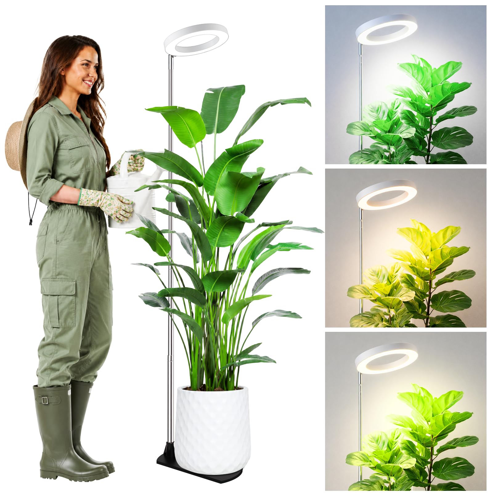 LBW 6.3" full spectrum grow light front view