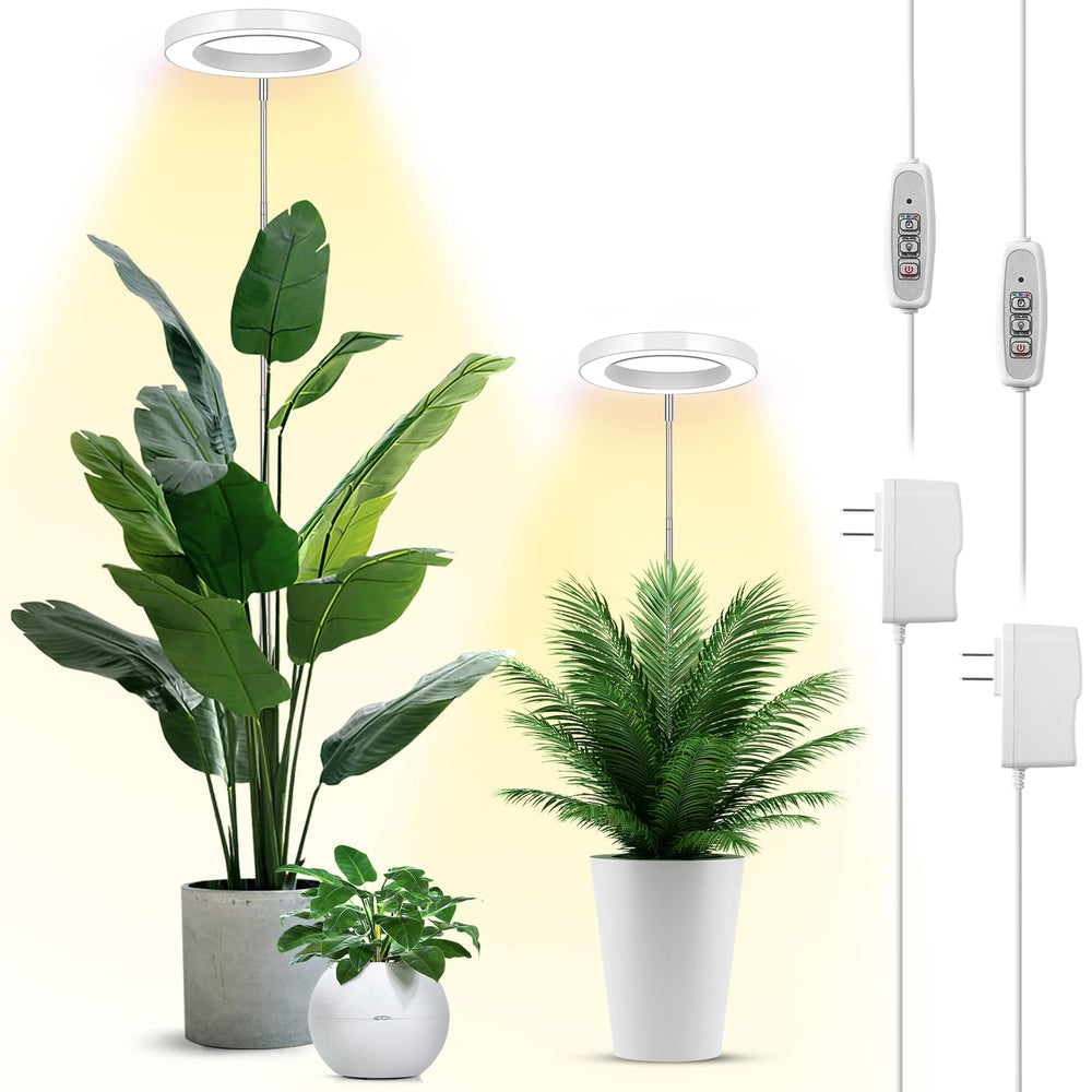 LBW 6.3" Grow Light with full spectrum LEDs front view