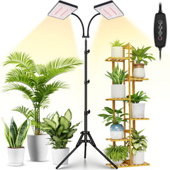 LBW Grow Light for Indoor Plants with two heads