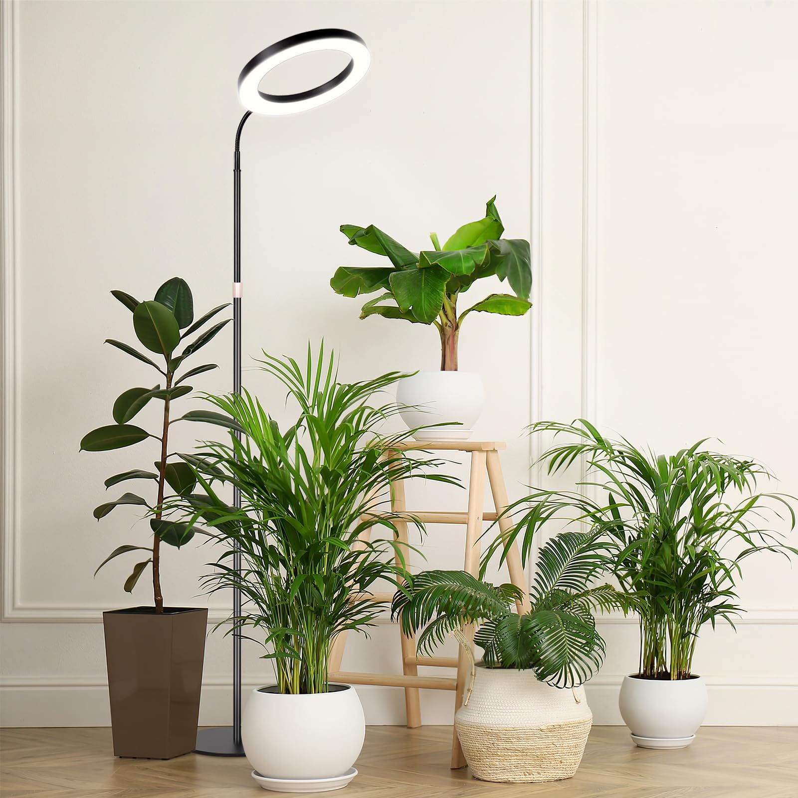 LBW grow light timer display for automatic settings