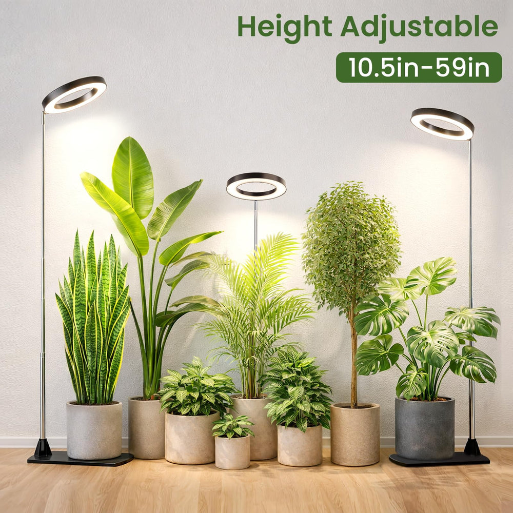 LBW Grow Light with user manual and components