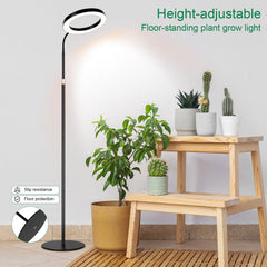 LBW Halo Grow Light side view showing gooseneck design
