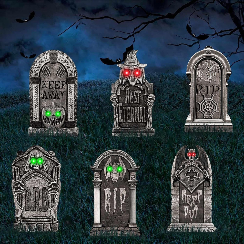 LCHUANG LED glowing eyes used in a Halloween mask