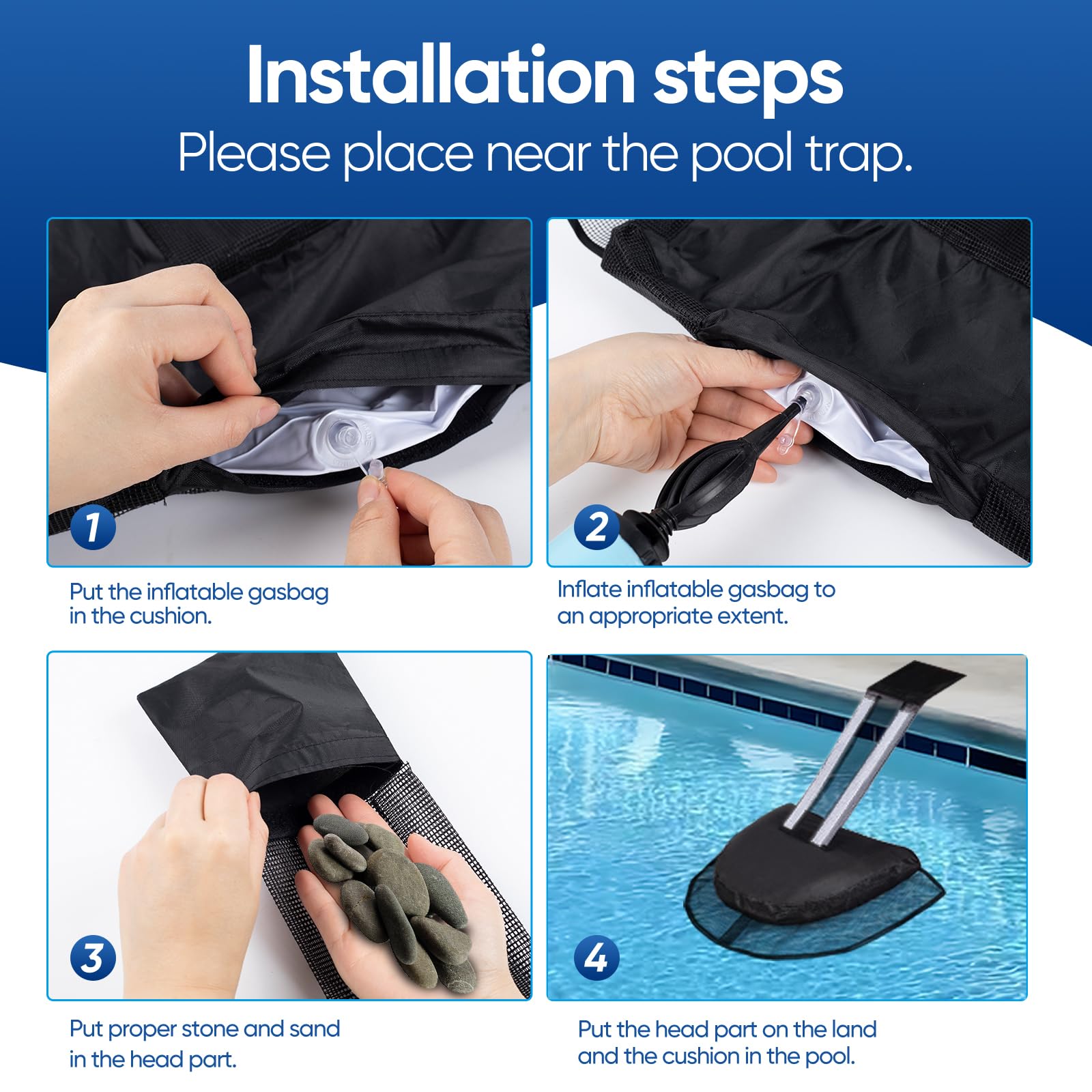 LCHUANG Pool Animal Escape Ramp outdoor use scenario
