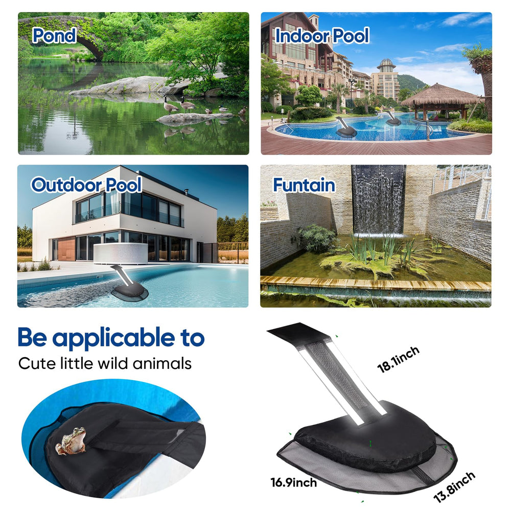 LCHUANG Pool Animal Escape Ramp packaging and contents