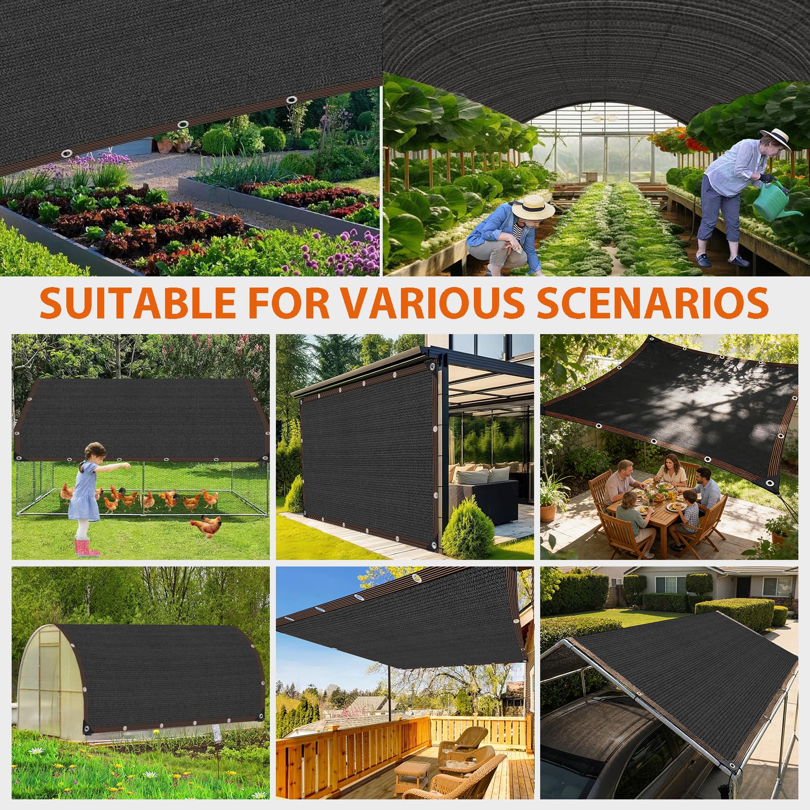 LCYFBE shade cloth installation on patio
