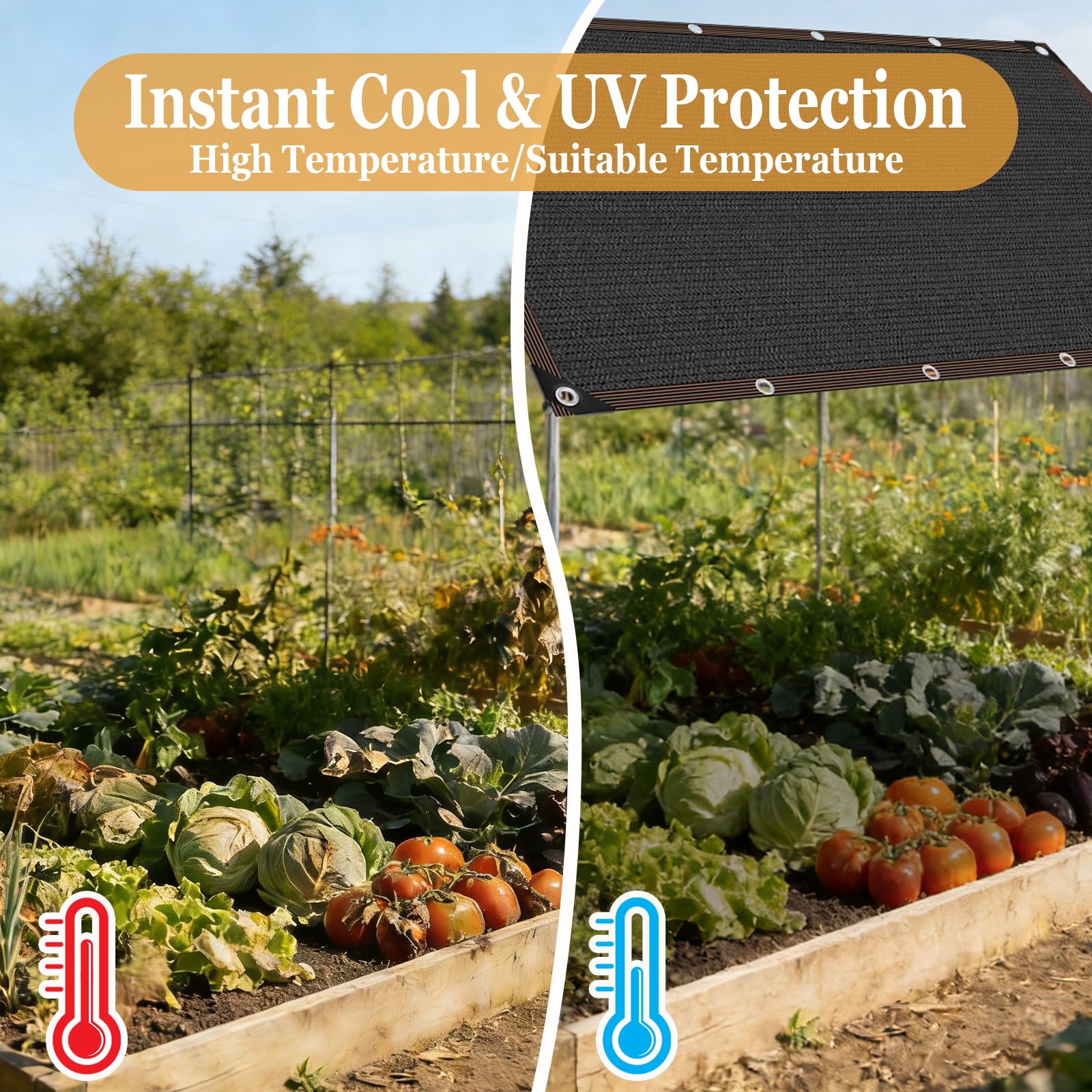 LCYFBE shade cloth packaging display