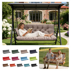LCYY.TG Porch Swing Cushion Khaki front view